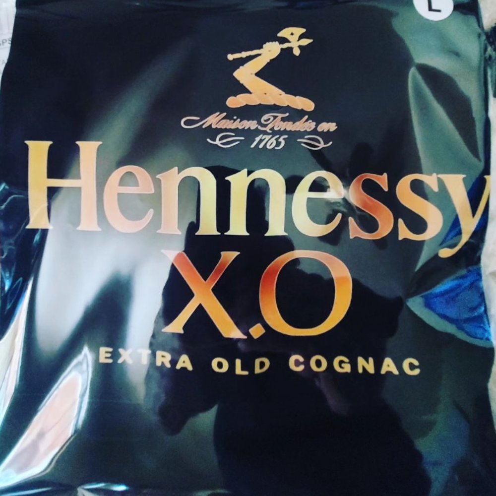 Hennessy Custom made t-shirt, DTF print Unisex.
